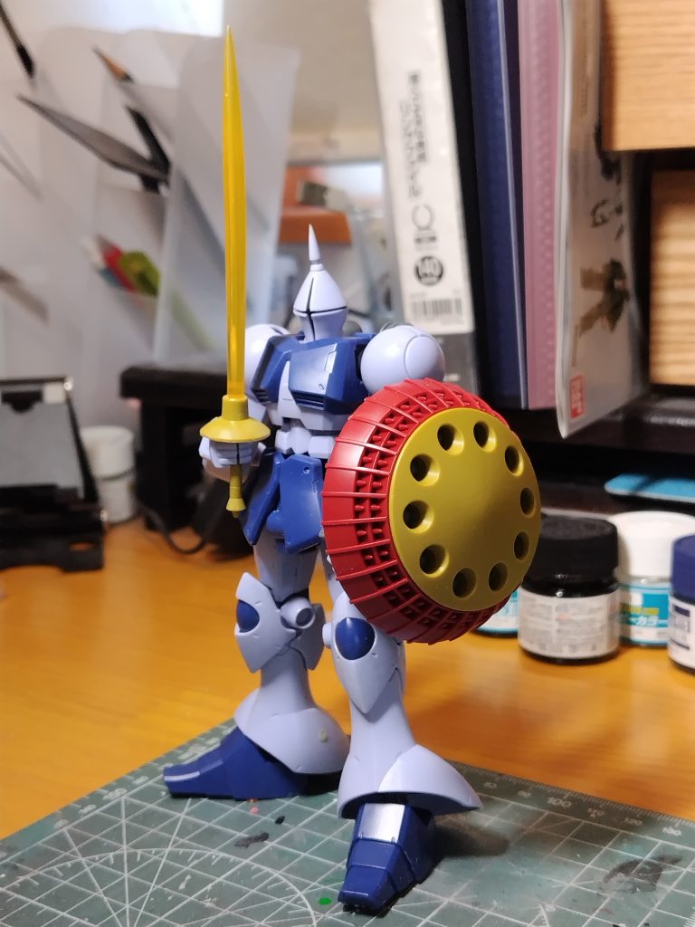 表面処理した状態。