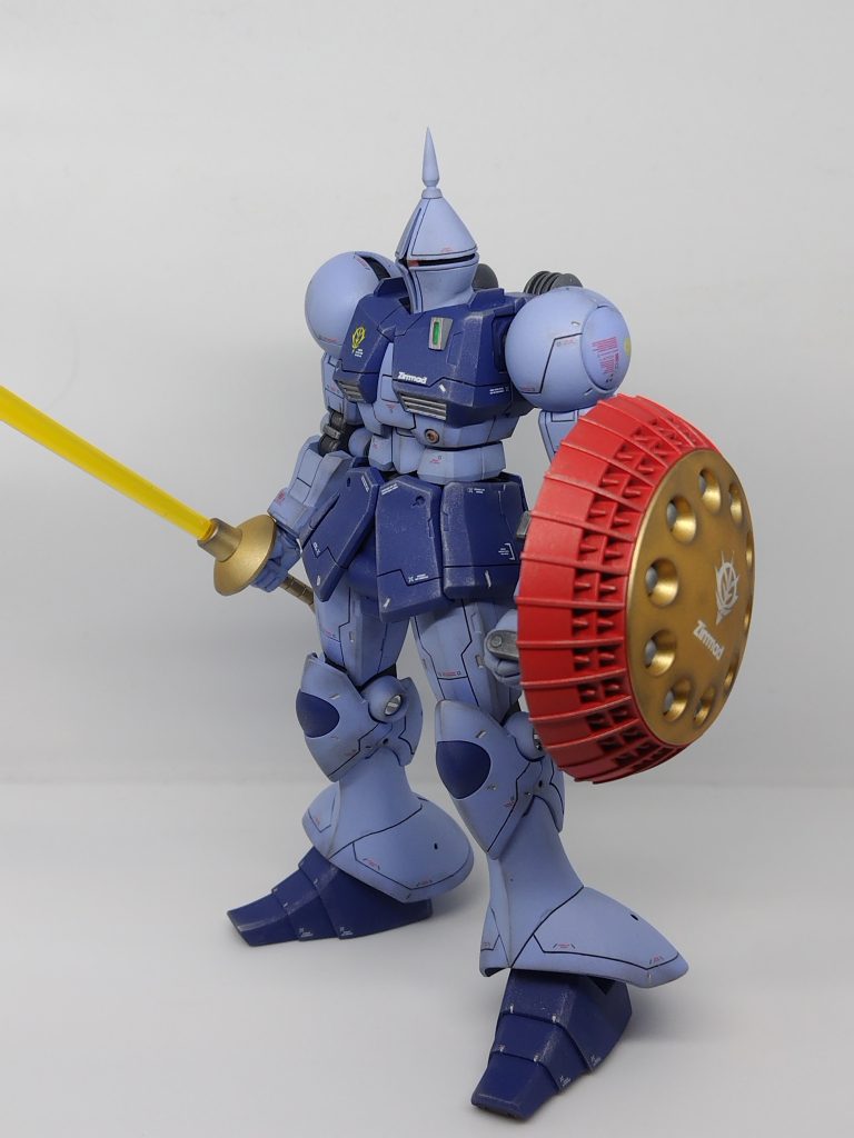 素体としてプロポーション良好なので、大きな改修はなし。カラーリング含め、原作イメージを忠実に。