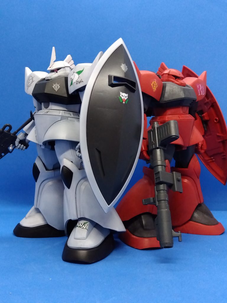 せっかくなので2機並べて。