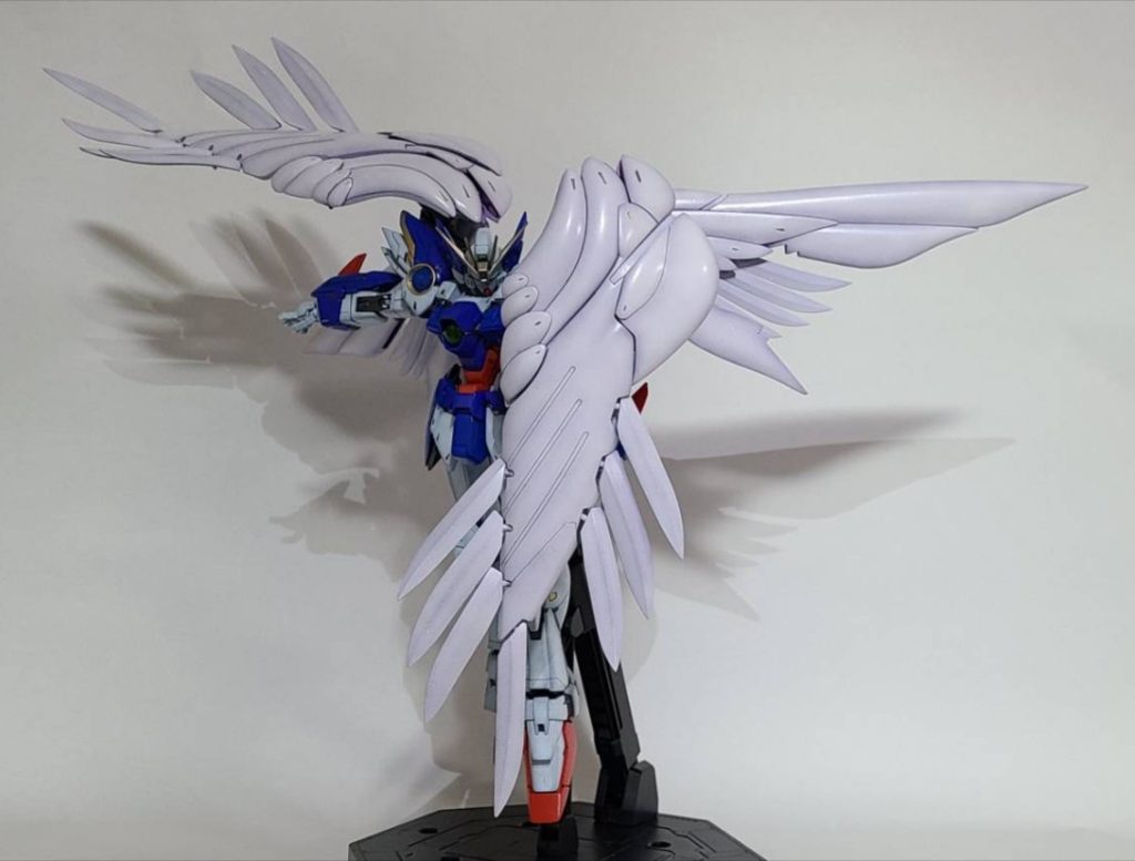 ウイングガンダムゼロ–3枚目/制作者：さくてつ໒꒱