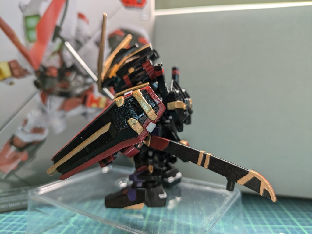 SDガンダム　SDEX  アストレイレッドフレーム　武者頑駄無風カラー　–4枚目/制作者：雪下にんじん