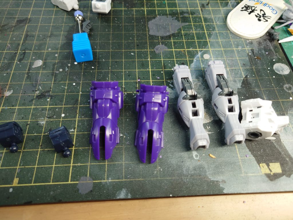 合わせ目の処理いいムニュっと感これ以外に作成中の写真がありませんでした。