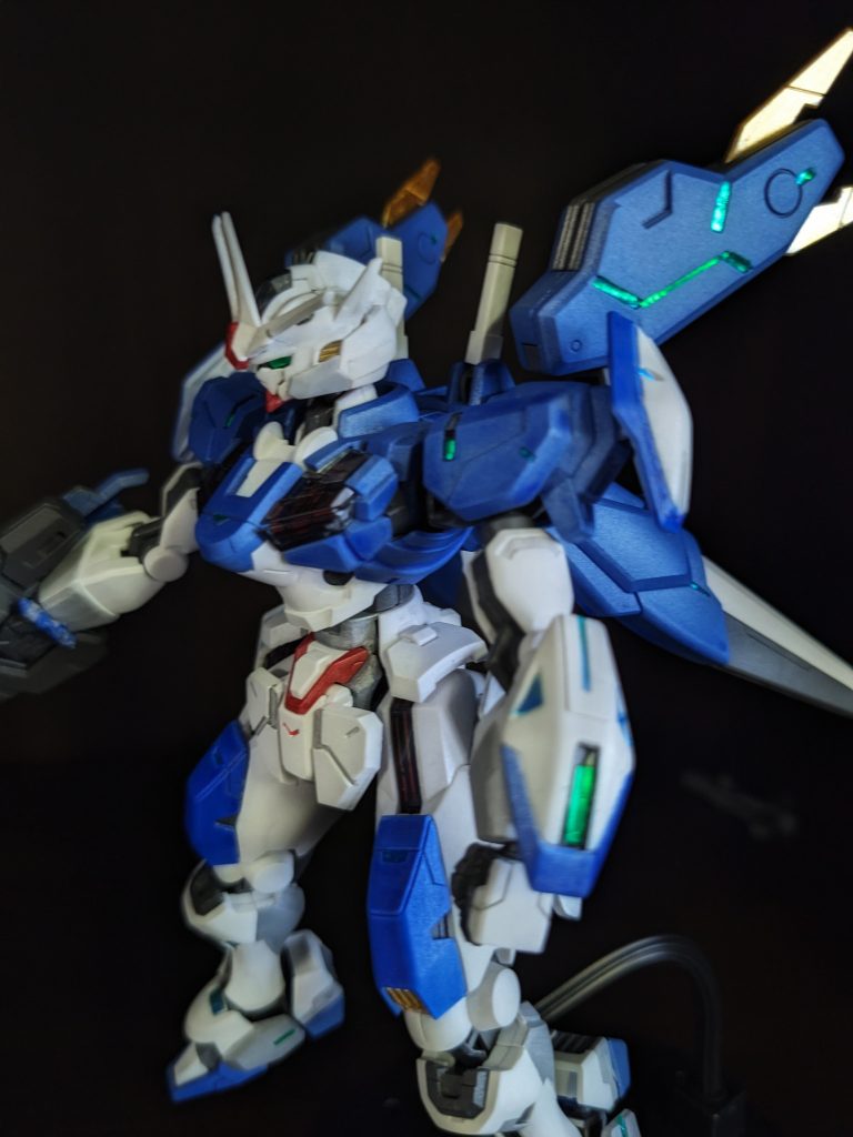 部分塗装は、面倒でもエアブラシ使えばよかった。手塗りなんでムラがある。