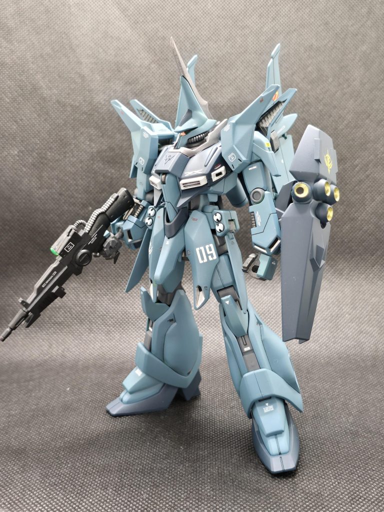 色は、F-2戦闘機を参考としました…けど、なんかリゼルっぽい。