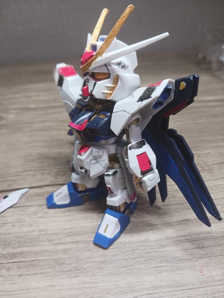 ストライクフリーダム僕のチャンネルと言ったらこいつですよねー。ほとんどの動画に出ています。（一応弐式になっています。）。最近はバイクを買った