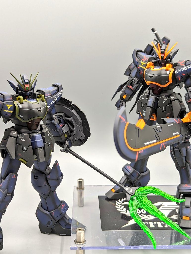 シェンロンガンダムEW タウヤー装備 ティターンズVer–4枚目/制作者：ばじーな