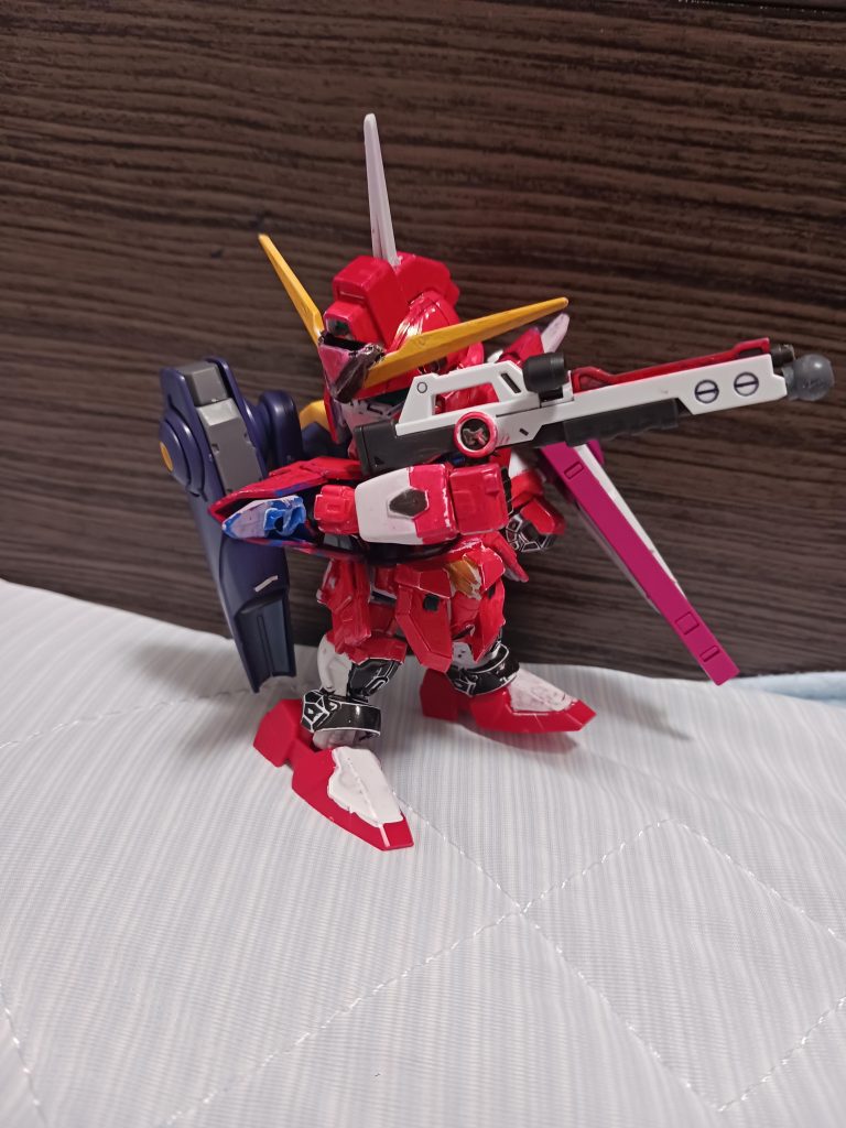 それでは今回は、以上となります。次回はイモジャの追加武装か、デスティニーガンダム覚醒モードを予定してます。ご覧いただきありがとうございました。