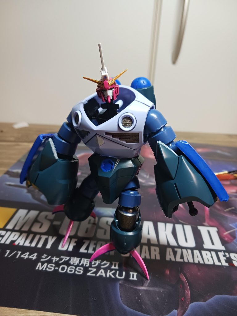 今回は以上となります。ご覧いただきありがとうございました。フォローしないとあなたのガンプラをこのズゴックが破壊します。フォローするよね？ね？ね？ね？(zaku-kao10)