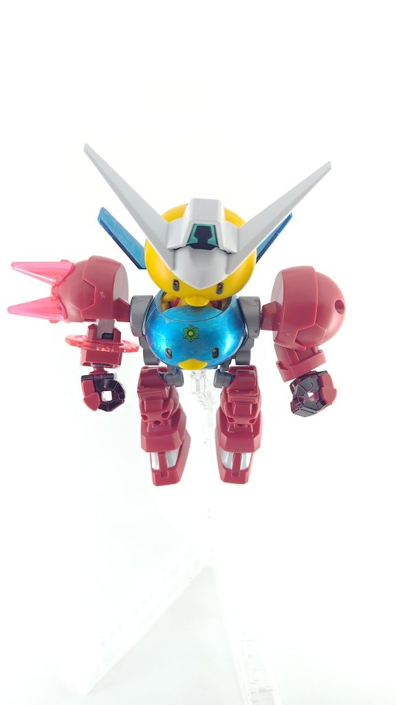 以上、かっぱタイタスでした。みかんかっぱロボを買って何かしら改造したいと思ってましたがぜんぜん思いつかず、最近在庫がたくさんあるAGE1とやっつけ合体させてみました。BB戦士AGE1はタイタスのほかにスパロー、ノーマルも付いてるのでコスパいいです。余ったウェアも何かしら使い道がありそう。ご覧いただきありがとうございました!