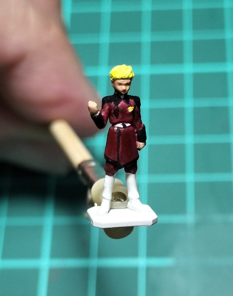 人も塗ったよ🎊