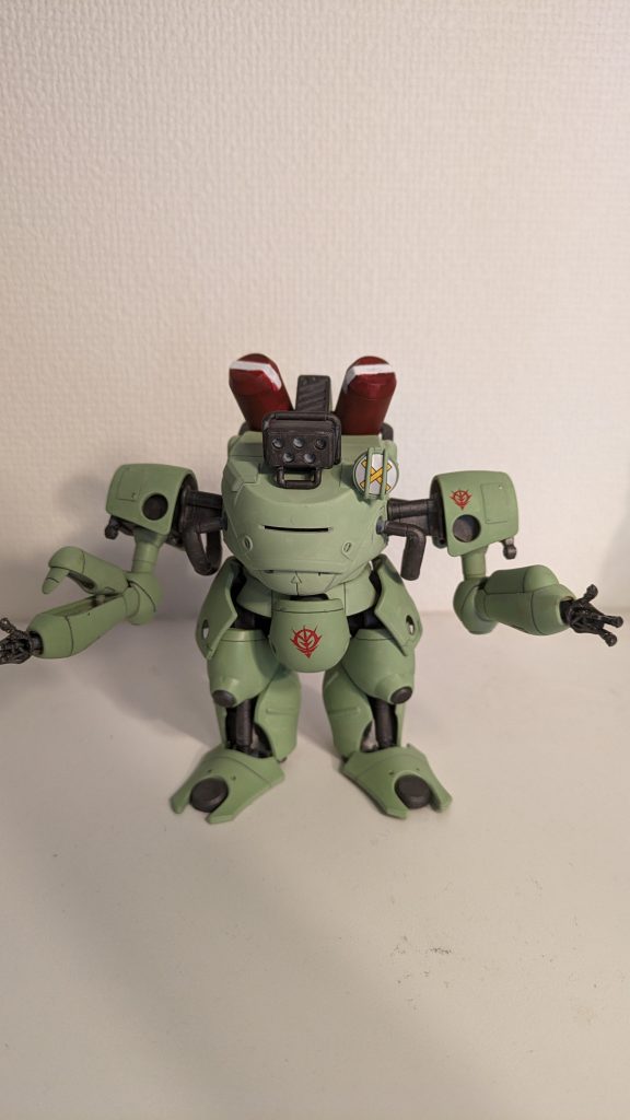 リーア軍用のアームは合わせ目消しのために後ハメ加工をしてます。成功してよかった。す◯ざんまい!