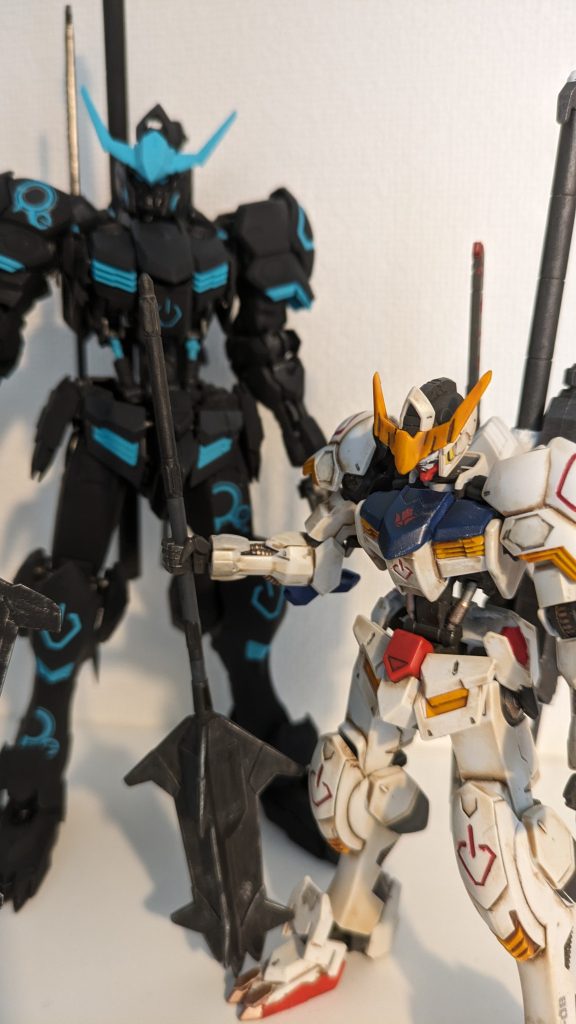 以前作成した、エコプラと並べて。こうなるとMGSDも並べたくなるなぁ。いつか購入できればいいなぁー