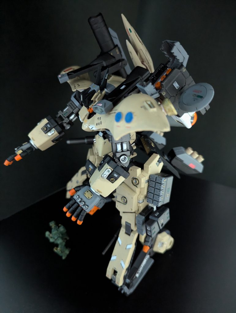 肩部ミサイル1発の着弾で街1つが焼け野原となる規模