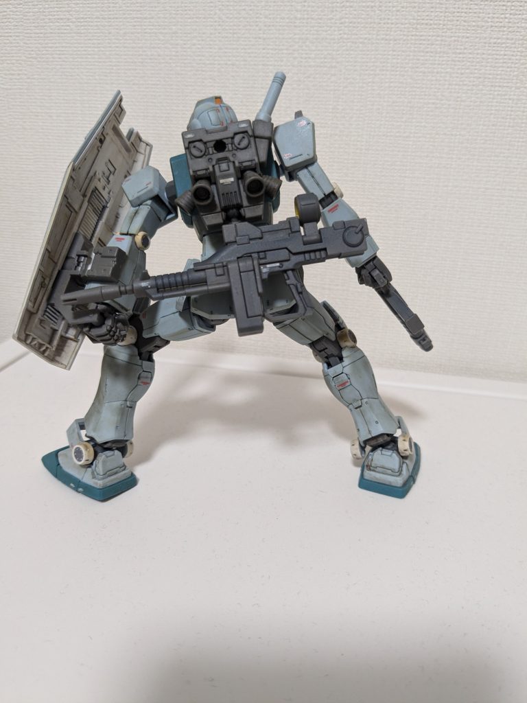 ほんとに可動も色分けもディテールもいい神キットです。今度機会があったらモロッコ戦仕様もほしい。。。