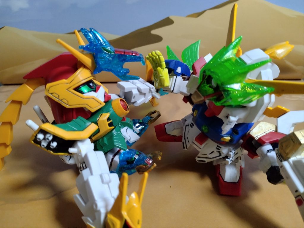 こうなったら!奥の手だシャァァァイニングフィンガァァァー🫳