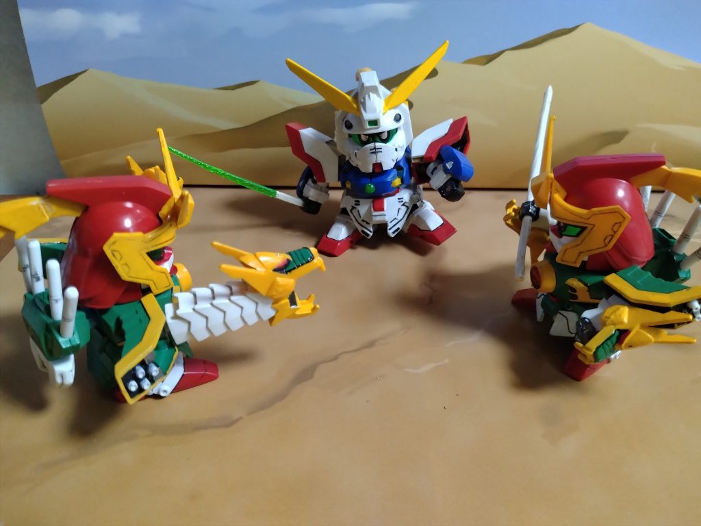 SD機動武闘伝ドラゴンガンダム–4枚目/制作者：サト