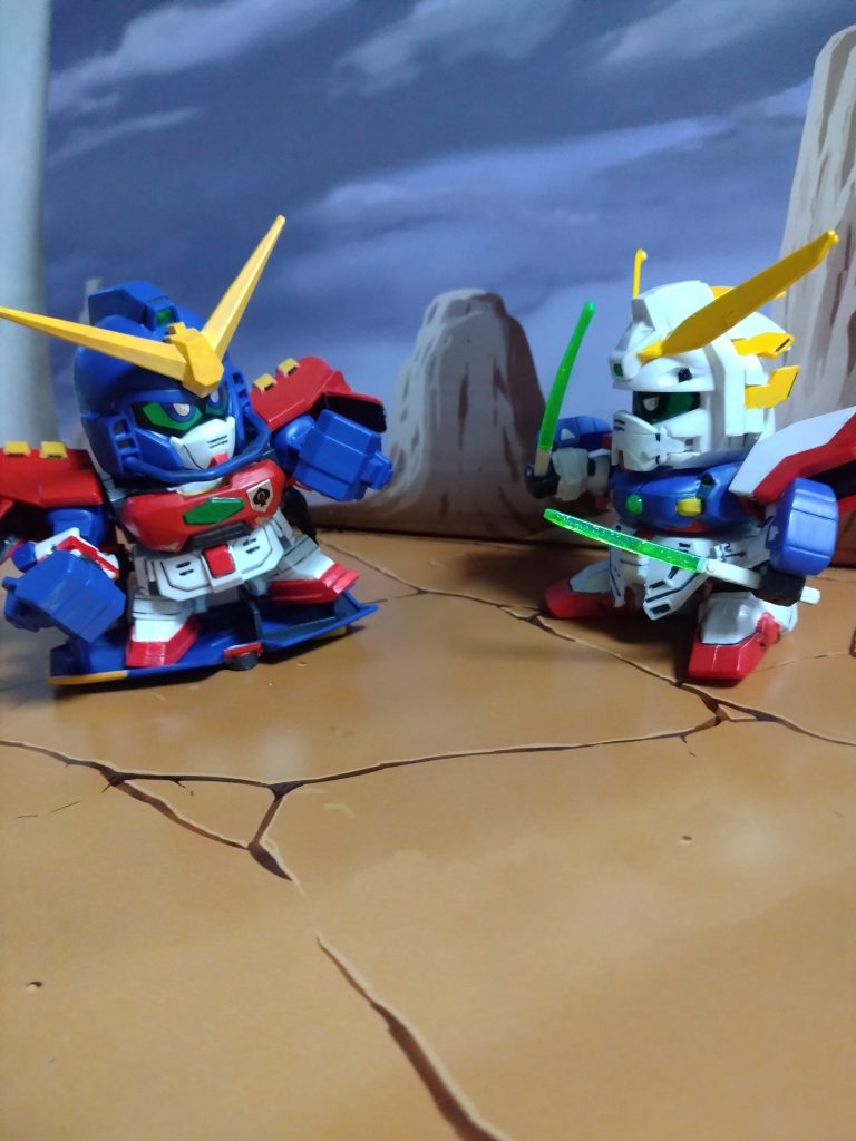 Gジェネ版のパーツでサイクロンパンチ👊