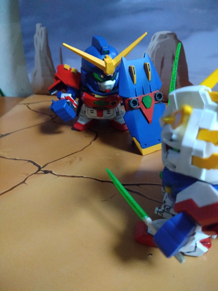 シールド防御💪