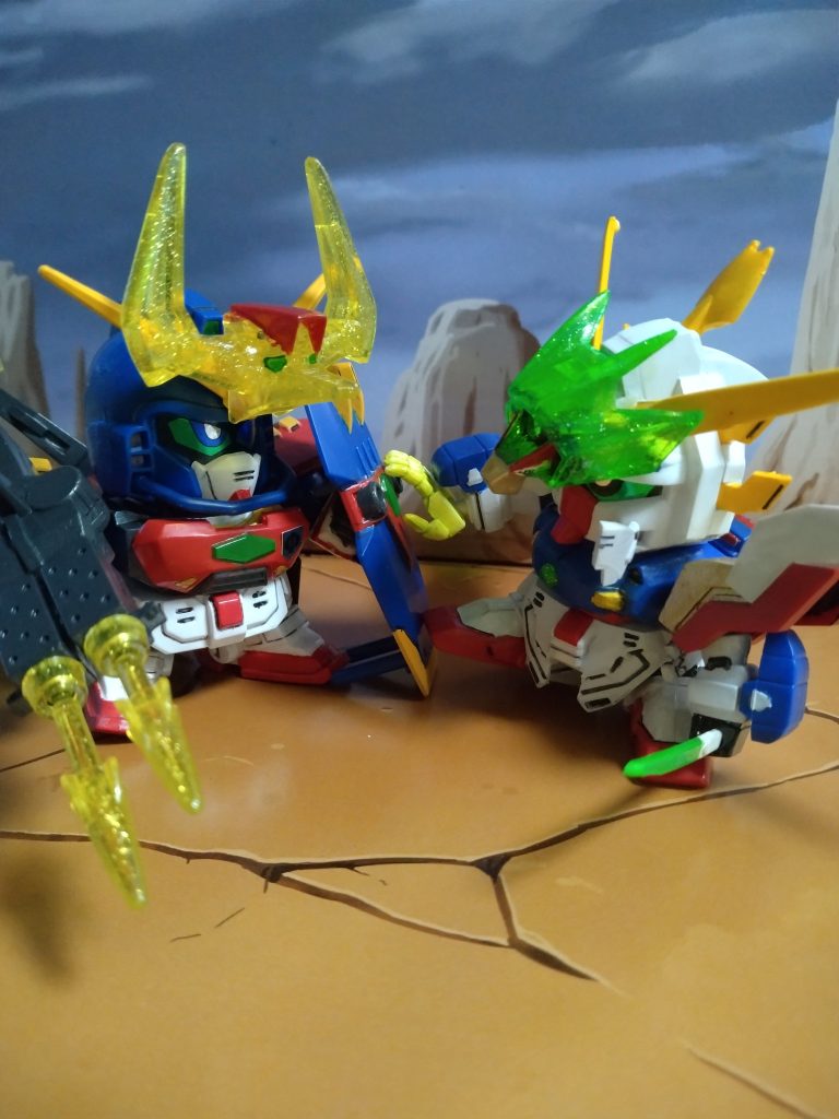 コイツもクリスタル戦士の力が使えるのか‼️一気に決めるシャァイニングフィンガァァァー