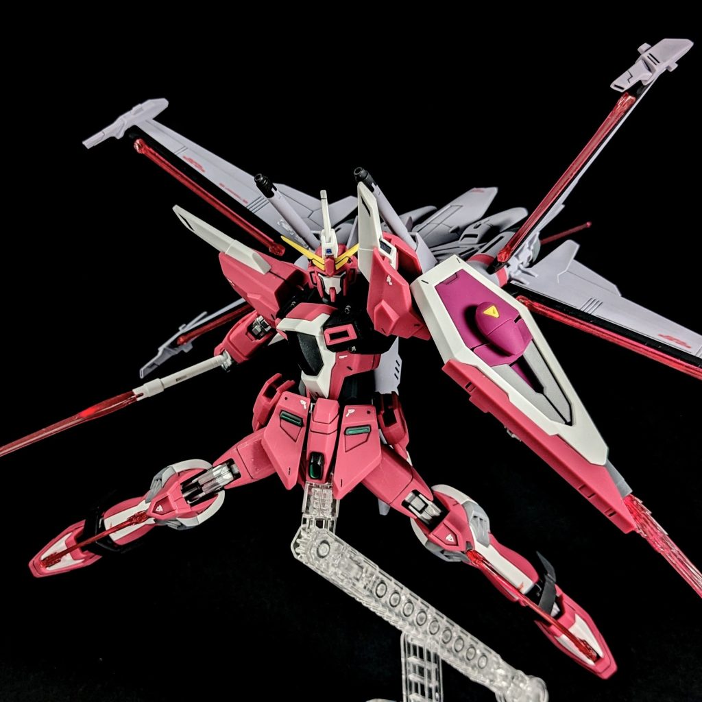 HGインフィニットジャスティスガンダム弐式–2枚目/制作者：ましこゆ