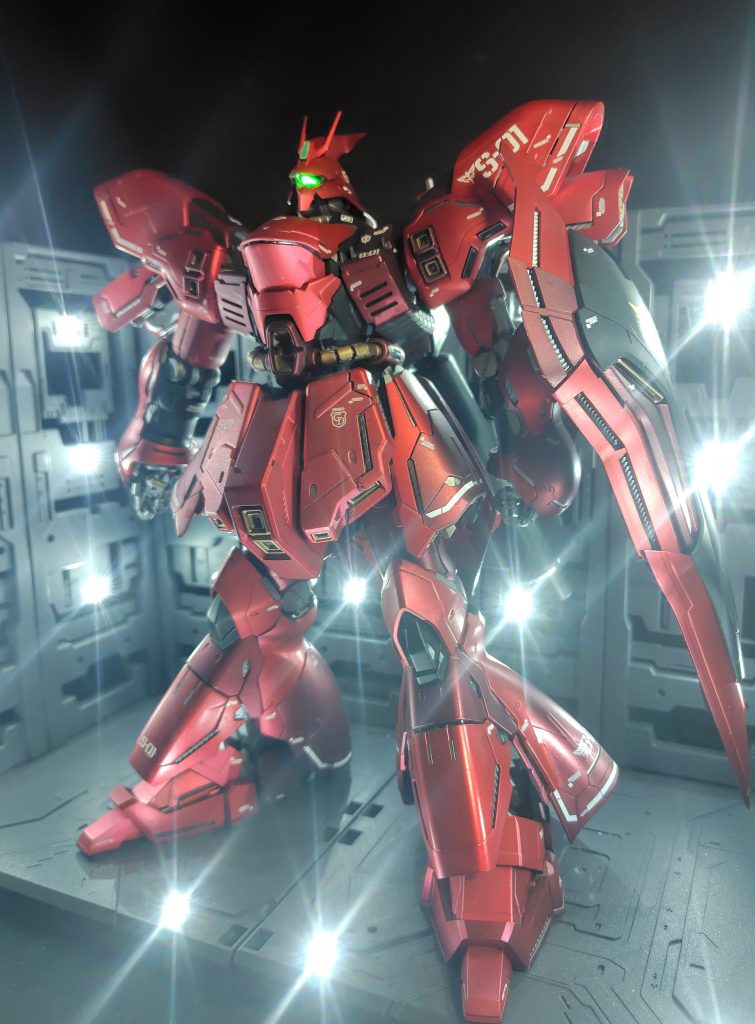 今回は初のマットキャンディ塗装にチャレンジしてみました。３色の赤を軸にトプコ含め5層で塗ってます。