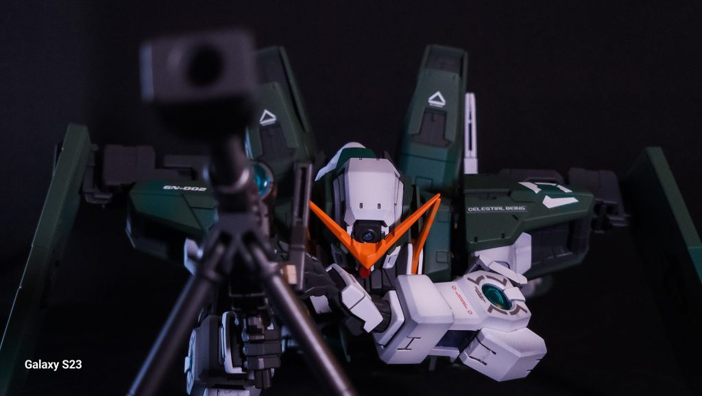 MGの特徴は伏せ撃ちがしっかりできることですね。可動、造形ともに素晴らしいキットでした!