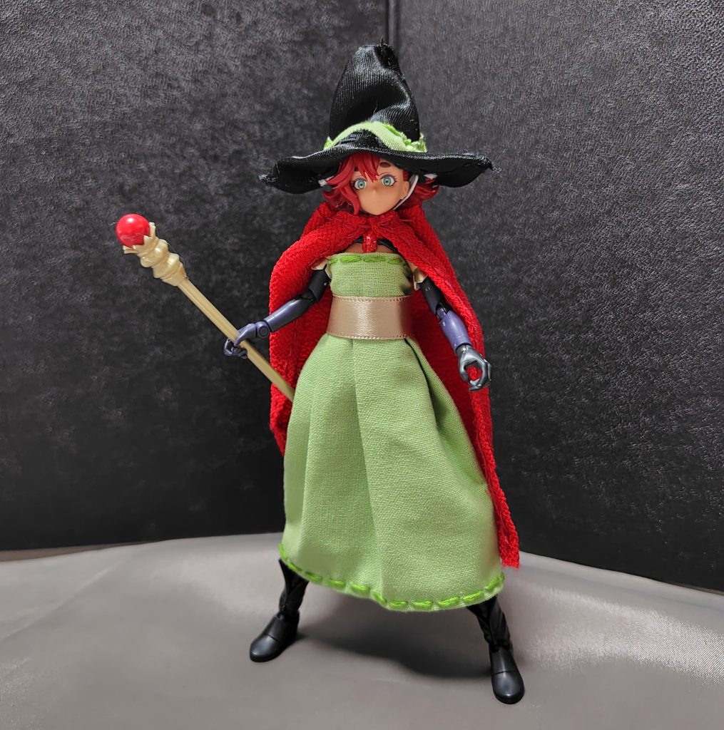 帽子に関してはかなり適当に作っているので、形が歪ですが雰囲気は出てるかなと。