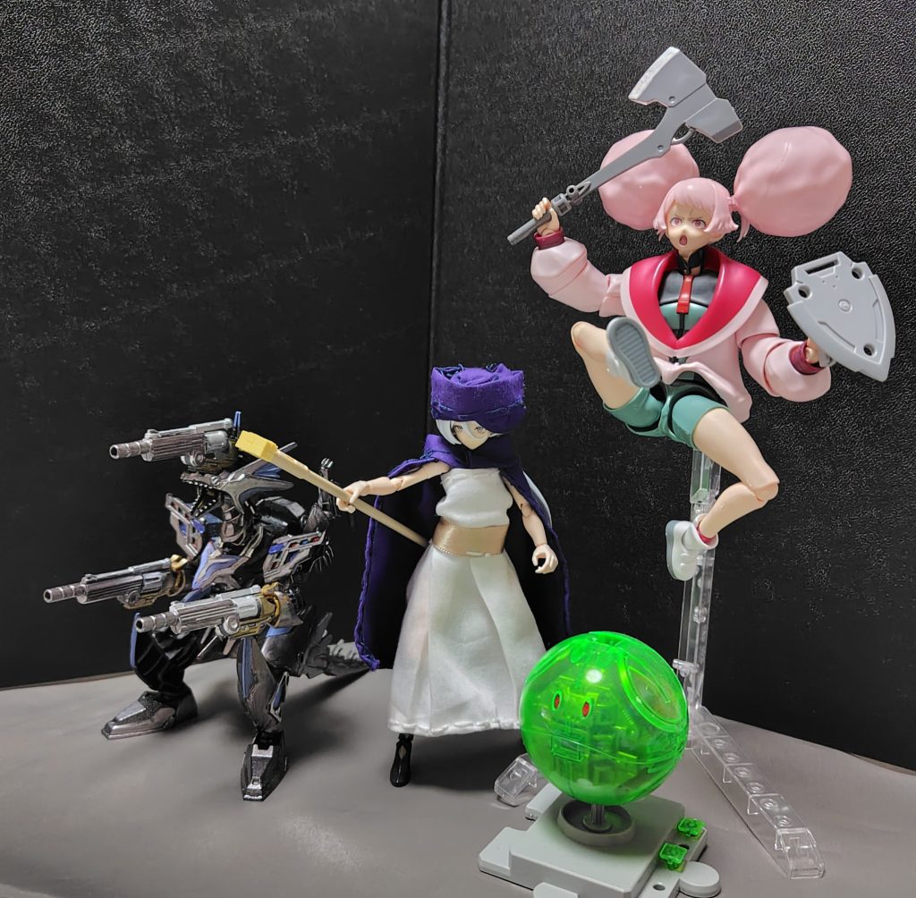 色々な仲間を加えたわ!※ハロはスライムポジションでしょうね。