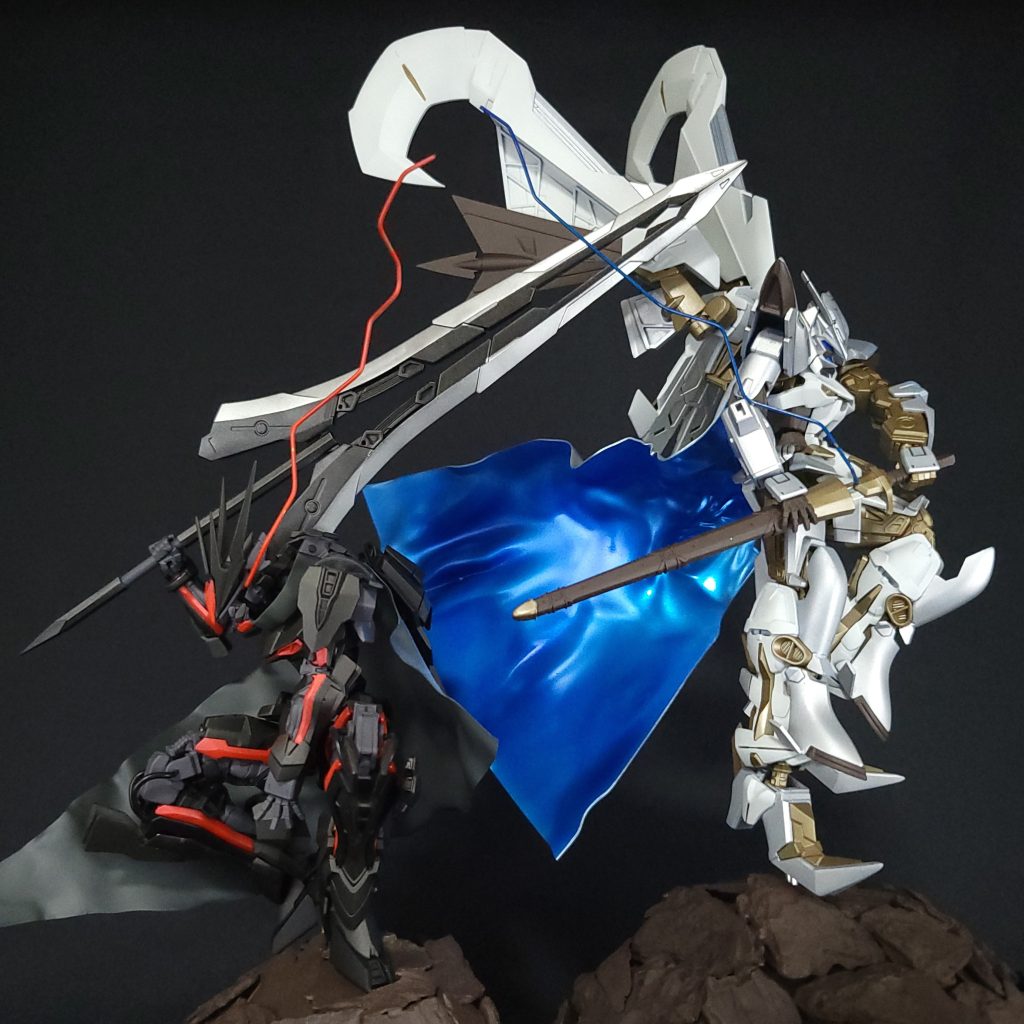 背中合わせでUVライト無しver