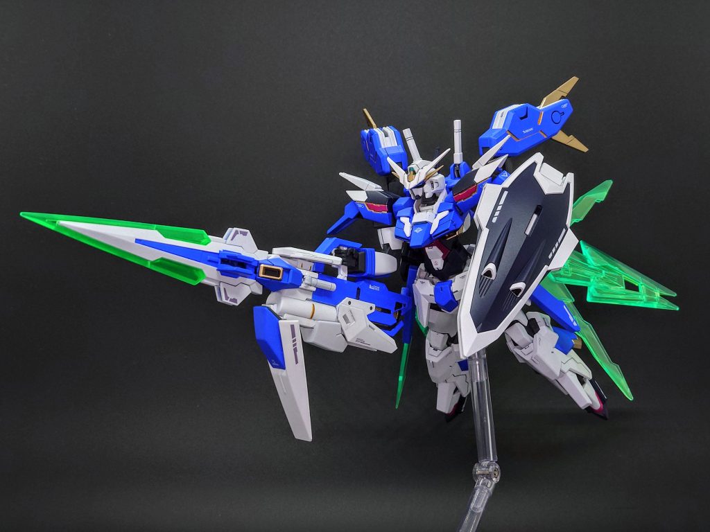 GNブラスターランスIIランス型だったⅠからキャノン型に変更しました。 