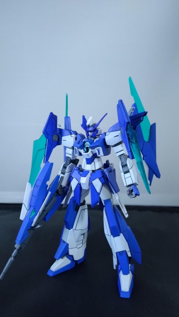 別でミキシングして余ってたAGE-2マグナムに何か別の変形機体をミキシングしてみようから、この機体が生まれました！