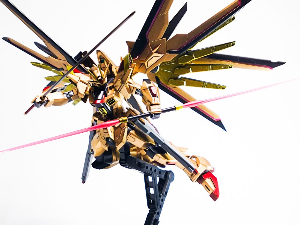 マイティーストライクフリーダムガンダムアカツキカラー–3枚目/制作者：タッキ~