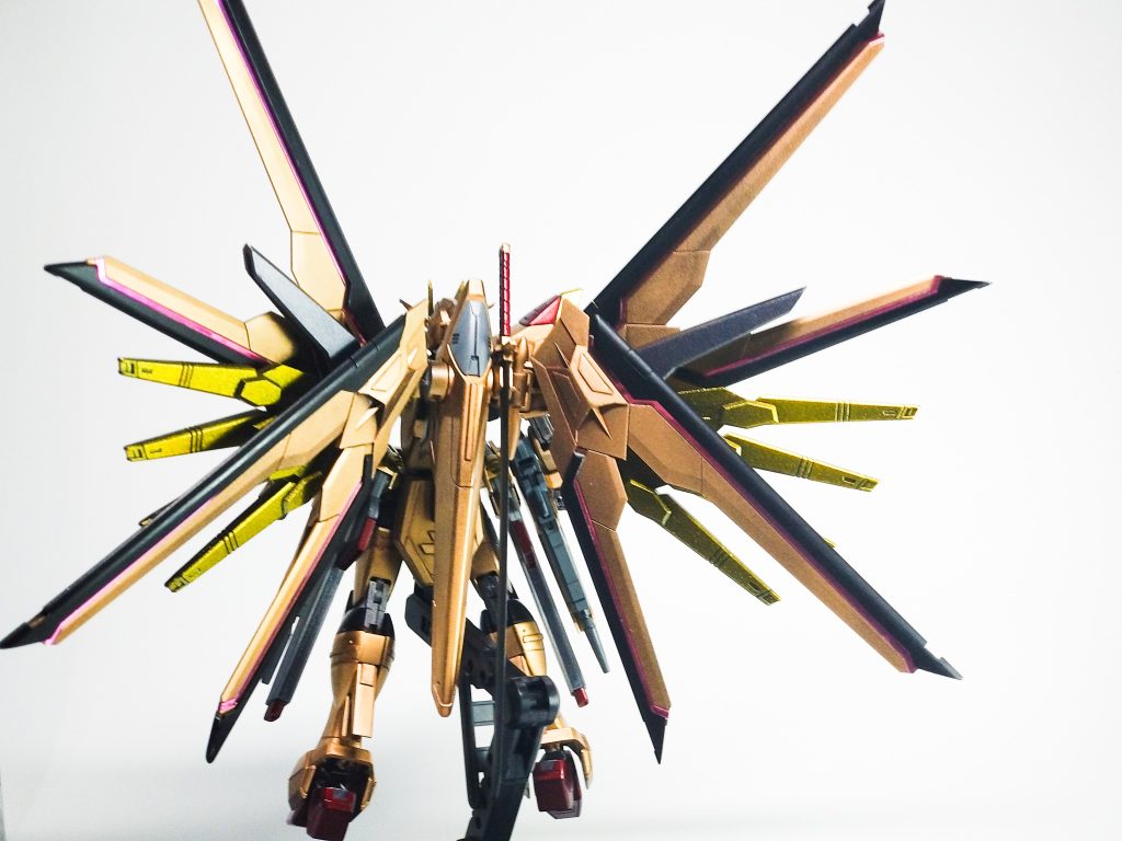 マイティーストライクフリーダムガンダムアカツキカラー–4枚目/制作者：タッキ~