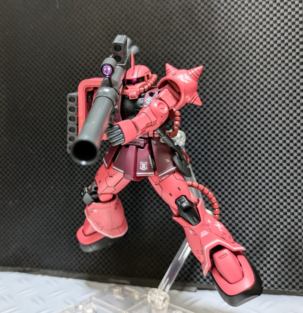 シャア専用ザク2　赤い彗星ver–3枚目/制作者：@Ymarl1