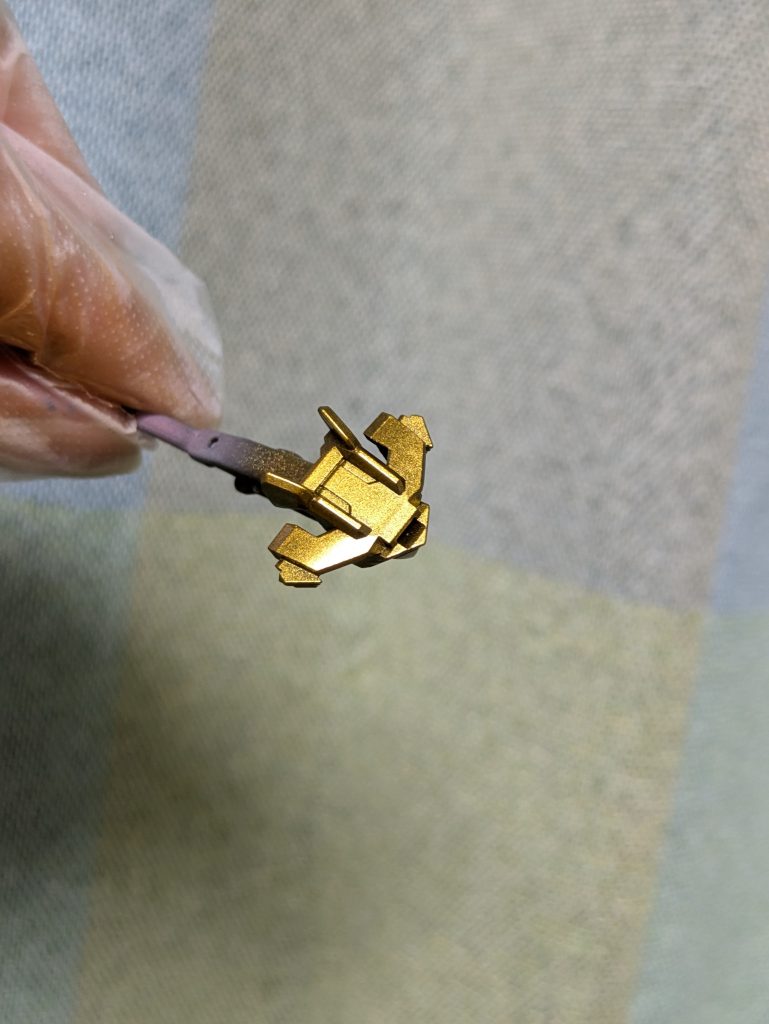 塗装は、あまりメタリック系を使用した事が無かったのですが、上手く塗装出来たと思います✨