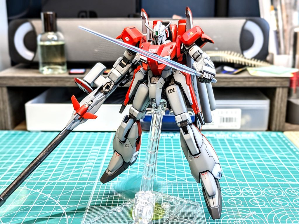 ビームサーベル装備。ほんと動かない笑