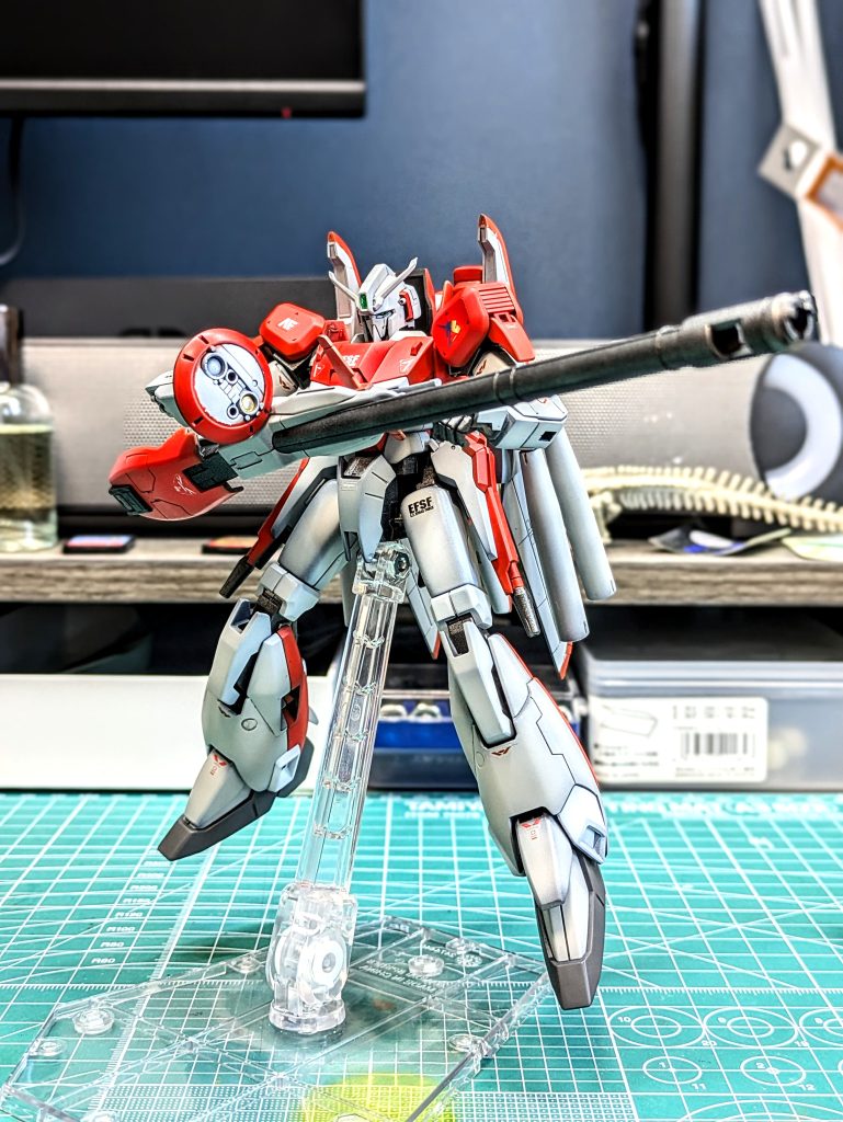 配色はセンチネルのA1型テスト機カラー、アムロ・レイ専用リック・ディジェの画像を参考に細かい部分はオリジナルです。