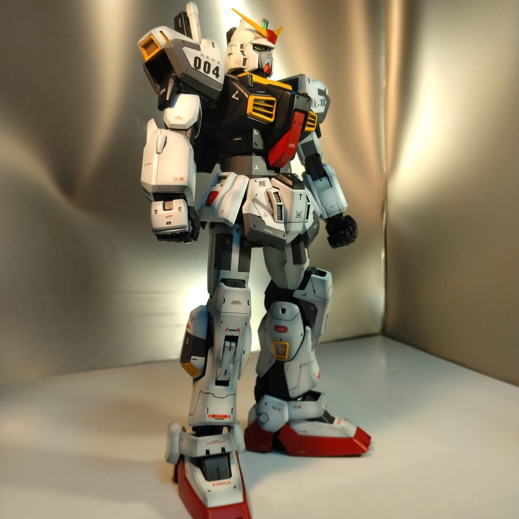 スジ彫りも多くなく少なくなく、くらいの感じの作業料です！（笑）胸周りせっかくスジ彫りしたのにやはり見えません！わかってましたが！（笑）