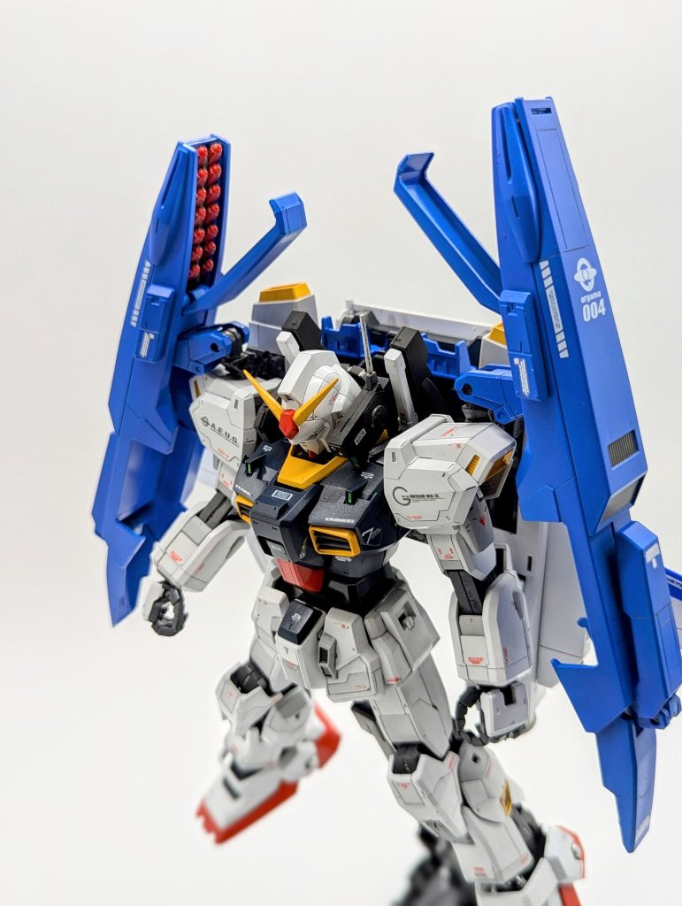 MGスーパーガンダム全塗装改修品–5枚目/制作者：kenshira0123