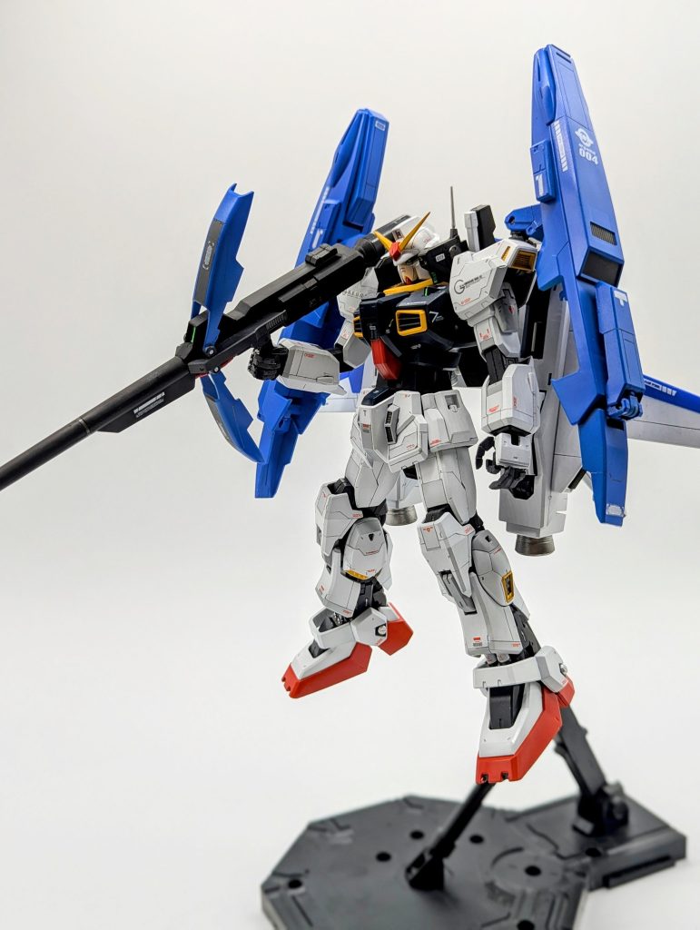 MGスーパーガンダム全塗装改修品–4枚目/制作者：kenshira0123