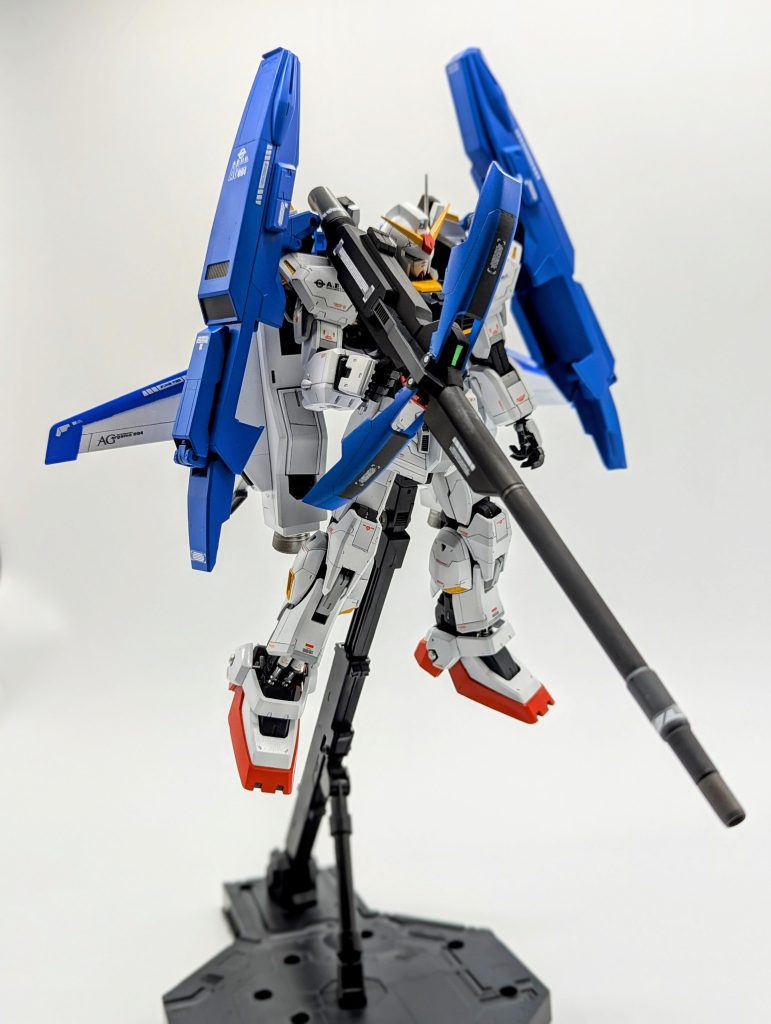 MGスーパーガンダム全塗装改修品–3枚目/制作者：kenshira0123