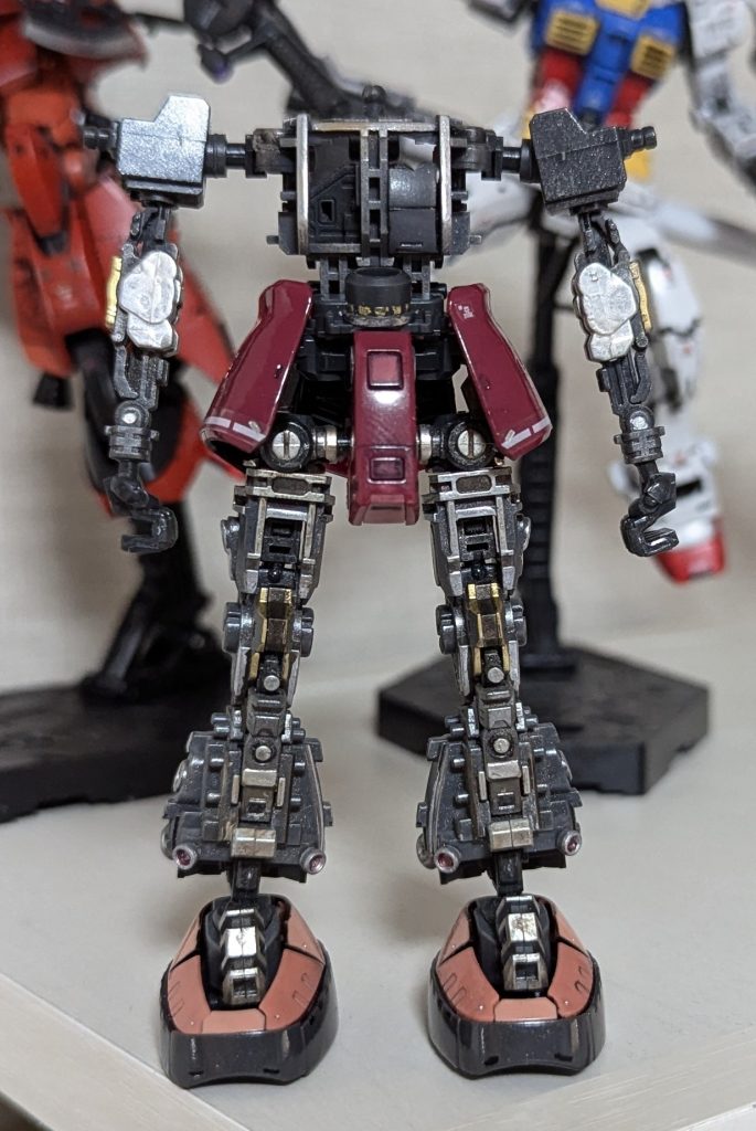 部分塗装にウェザリングマスター、メタル感出ますね。完全に自己満です。