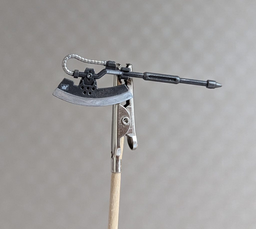 ヒートホークもウェザリングマスターで。他は撮り忘れ…。