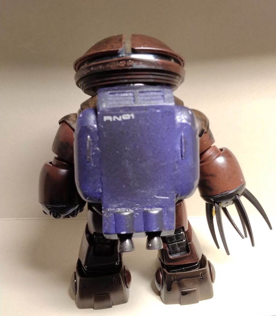 バックパックを改造した電池パック。