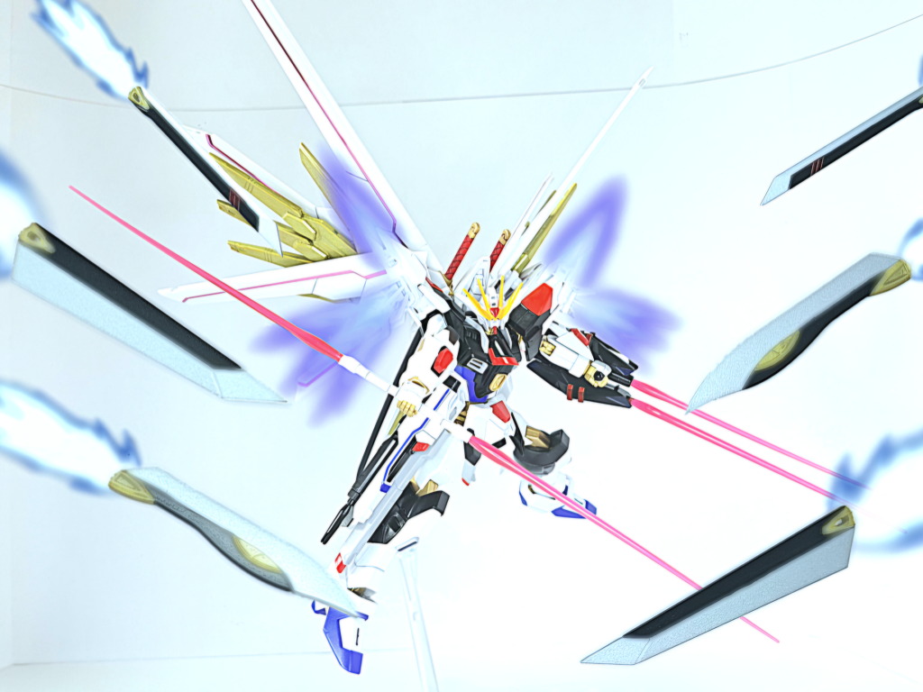 さらにイワキリはスーパードラグーンより短時間だがソードドラグーンとして操作でき、その際両肩からヴォワチュール・リュミエールを最大展開が可能。