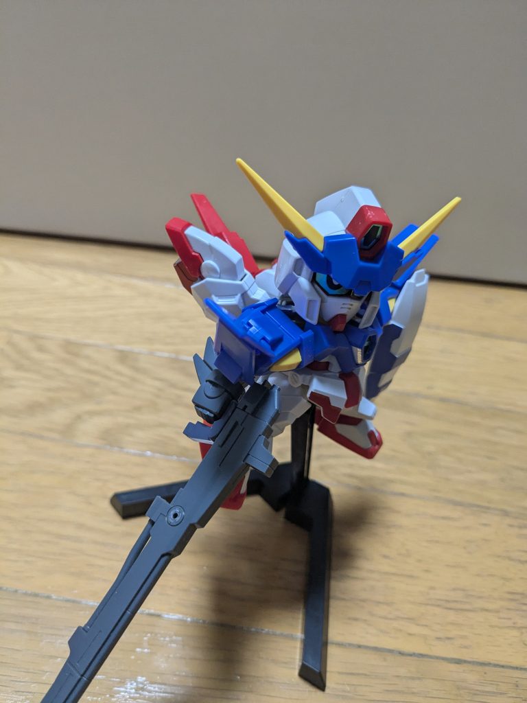 バックパック換装！！！こういうのいいよね！！！ストライクだったりさこっちも磁石で付いてるよ