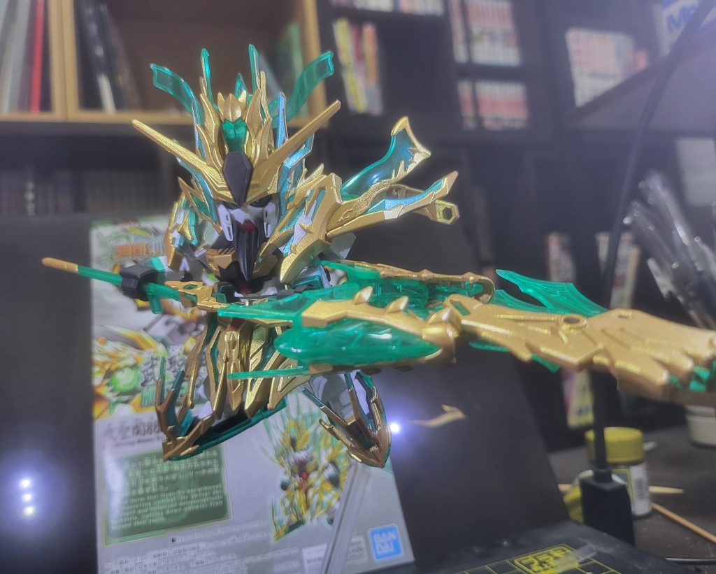 でけぇでけぇ‼️HGでも違和感ない大きさでした いや、HGでも大きいかもしれない(gundam-kao5)