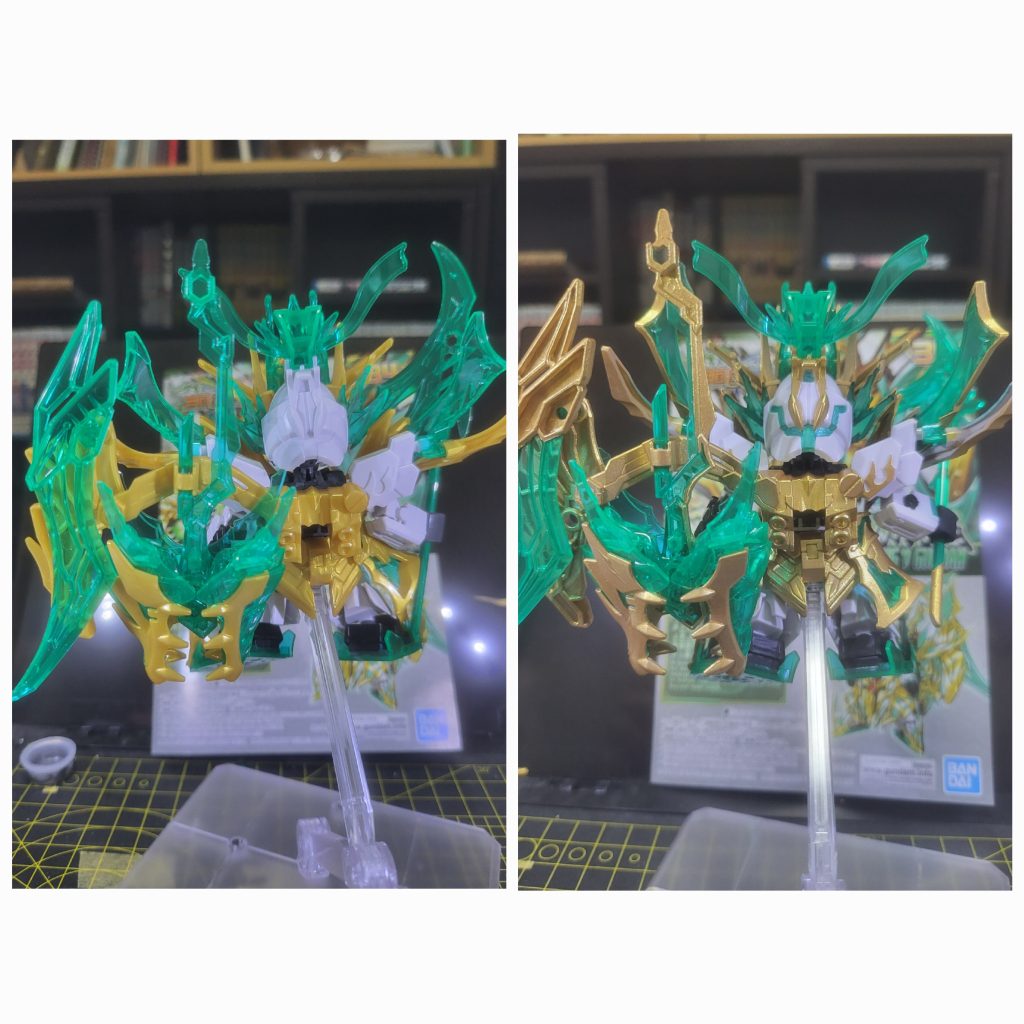 間違って付けて、外そうとしたらバキって折れたり 踏んだり蹴ったりの開始でした(zaku-kao4)