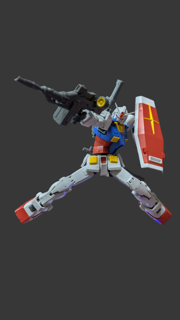 SEED ACTIONに引けを取らない可動域！