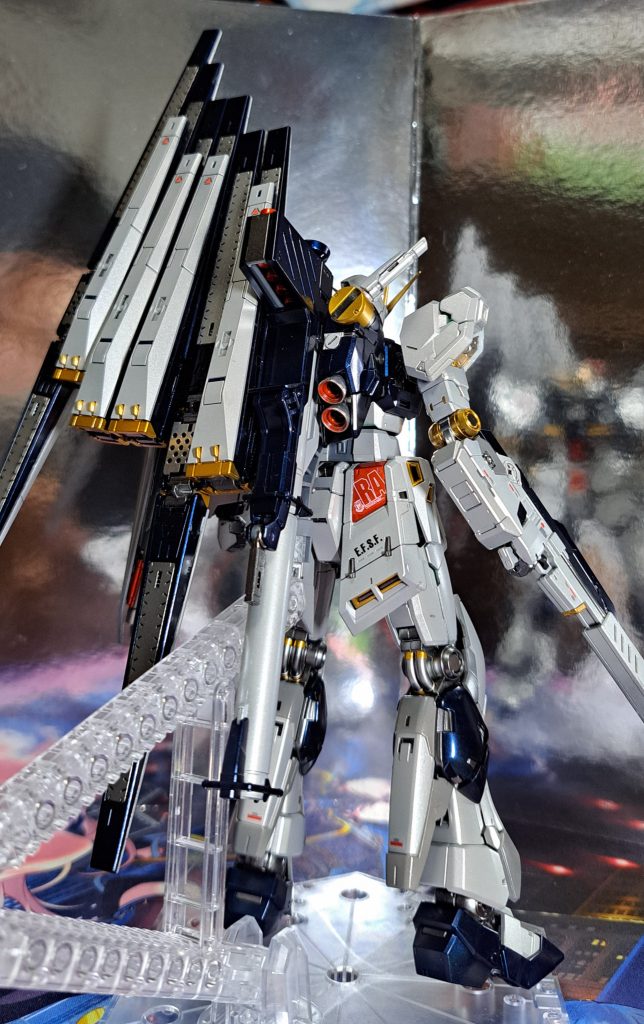 フィンファンネル含め、裏側の塗り分けも行いました。